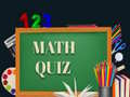 Ойын Math Quiz 