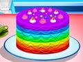 Ойын Cooking Rainbow Cake