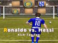 Ойын Messi vs Ronaldo Kick Tac Toe