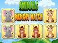 Ойын Animals Memory Match