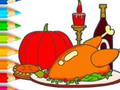 Ойын Coloring Book: Thanksgiving Day