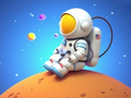 Ойын Coloring Book: Spaceman Sitting