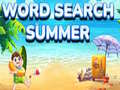 Ойын Word Search Summer