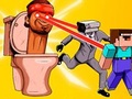 Ойын Skibidi Toilet and Nubik Survivors