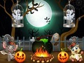 Ойын Halloween Twin Ghosts Rescue