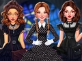 Ойын Celebrity Wednesday Addams Style