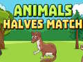 Ойын Animals Halves Match
