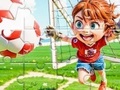 Ойын Jigsaw Puzzle: Football Keeper