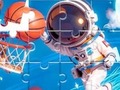 Ойын Jigsaw Puzzle: Space Basketball