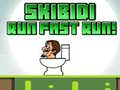 Ойын Skibidi Run Fast Run!
