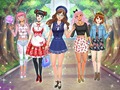 Ойын High School Anime Dress Up