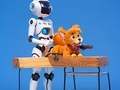 Ойын Coloring Book: Robot And Dog