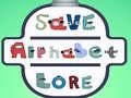 Ойын Save the Alphabet lore