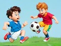 Ойын Coloring Book: Kick Ball