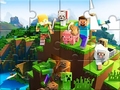 Ойын Jigsaw Puzzle: Blockman