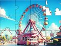 Ойын Jigsaw Puzzle: Amusement-Park