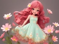 Ойын Coloring Book: Flower Dress