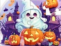 Ойын Jigsaw Puzzle: Halloween Cute Ghost