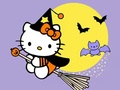 Ойын Coloring Book: Kitty Halloween