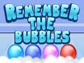 Ойын Remember the Bubbles