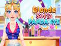 Ойын Blonde Sofia Panda Eyes