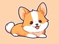 Ойын Coloring Book: Corgi