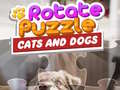 Ойын Rotate Puzzle - Cats and Dogs