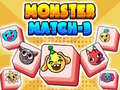 Ойын Monster Match-3 