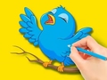Ойын Coloring Book: Bird