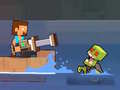 Ойын Pirate Block Craft Monster Shooter