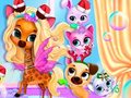 Ойын Pets Grooming Bubble Party 