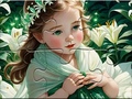 Ойын Jigsaw Puzzle: Forest Baby Fairy