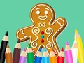Ойын Coloring Book: Gingerbreads
