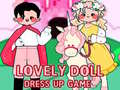 Ойын Lovely Doll Dress Up Game 