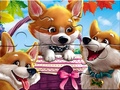 Ойын Jigsaw Puzzle: Funny Corgis