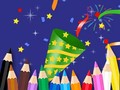 Ойын Coloring Book: Happy New Year