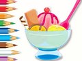 Ойын Coloring Book: Ice Cream Sundae