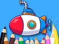 Ойын Coloring Book: Submarine
