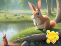 Ойын Jigsaw Puzzle: Rabbit And Squirrels