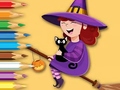 Ойын Coloring Book: Trainee Witch