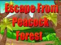 Ойын Escape From Peacock Forest