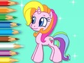 Ойын Coloring Book: Shining Pony