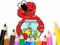 Ойын Coloring Book: Elmo New Friend