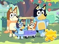 Ойын Jigsaw Puzzle: Bluey Family