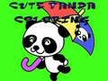Ойын Cute Panda Coloring