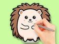 Ойын Coloring Book: Cute Hedgehog