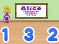 Ойын World of Alice  Sequencing Numbers