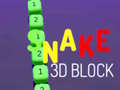 Ойын Snake 3D Block