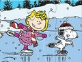 Ойын Jigsaw Puzzle: Snoopy Skating