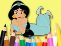 Ойын Coloring Book: Princess Jasmine